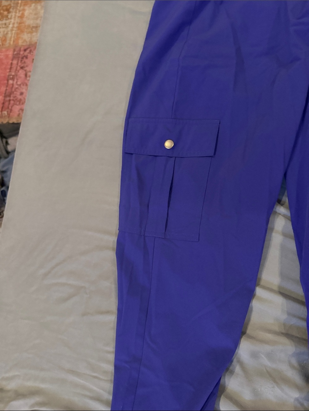 Chico's wide-leg trousers in cobalt blue - Picture 5 of 6